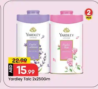 Mark & Save YARDLEY Talcum Powder offer