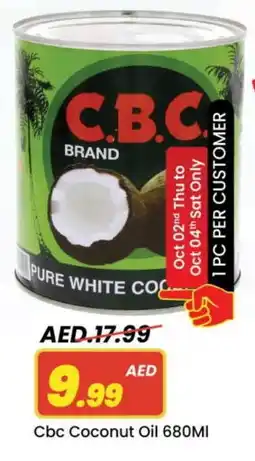 Mark & Save CBC Coconut Oil offer