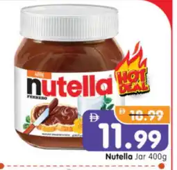 Al Madina Hypermarket NUTELLA Chocolate Spread offer