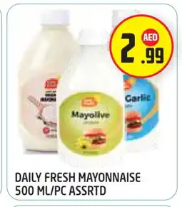 Baniyas Spike Hypermarket DAILY FRESH Mayonnaise offer