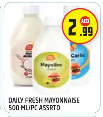 Baniyas Spike Hypermarket DAILY FRESH Mayonnaise offer