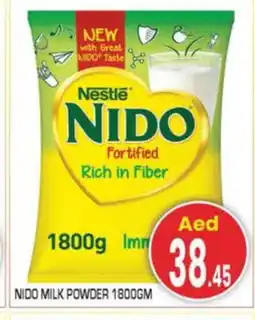 Baniyas Spike Hypermarket NIDO Milk Powder offer