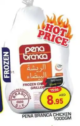 Baniyas Spike Hypermarket PENA BRANCA Frozen Whole Chicken offer