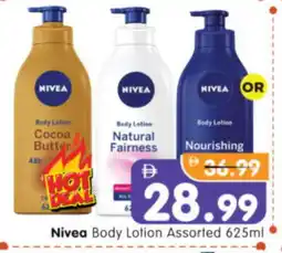 Al Madina Hypermarket Nivea Body Lotion & Cream offer