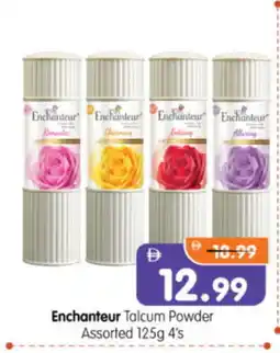 Al Madina Hypermarket Enchanteur Talcum Powder offer