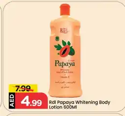 Mark & Save RDL Body Lotion & Cream offer