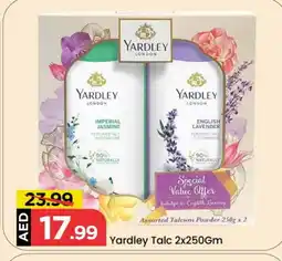 Mark & Save YARDLEY Talcum Powder offer