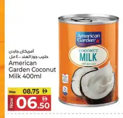Kenz Hypermarket AMERICAN GARDEN Coconut Milk offer