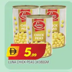 Al Madina LUNA Chick Peas offer