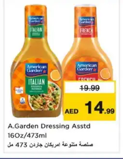 Nesto AMERICAN GARDEN Dressing offer