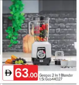 Talal Market GEEPAS Mixer / Grinder offer