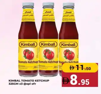 Kerala Hypermarket KIMBALL Tomato Ketchup offer