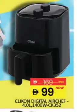 Mango Hypermarket LLC CLIKON Air Fryer offer