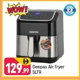 Shaklan GEEPAS Air Fryer offer