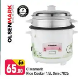 Shaklan OLSENMARK Rice Cooker offer