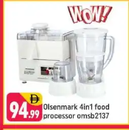 Shaklan OLSENMARK Food Processor offer