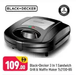 Shaklan BLACK+DECKER Sandwich Maker offer