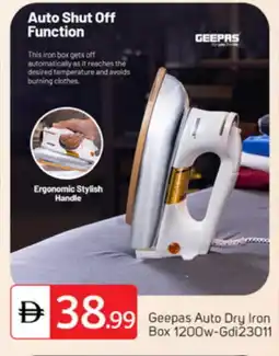 Talal Market GEEPAS Ironbox offer