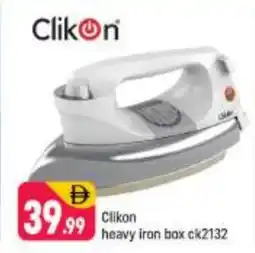 Shaklan CLIKON Ironbox offer