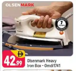 Shaklan OLSENMARK Ironbox offer