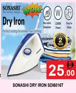 Al Madina SONASHI Ironbox offer