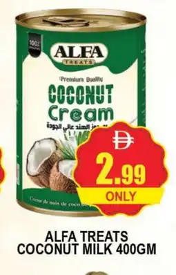 Al Madina ALFA Coconut Milk offer