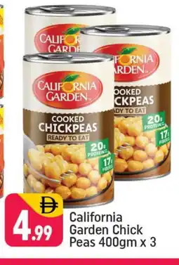 Shaklan CALIFORNIA GARDEN Chick Peas offer
