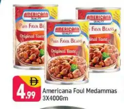 Shaklan AMERICANA Fava Beans offer