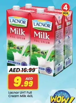 Mark & Save LACNOR Long Life / UHT Milk offer