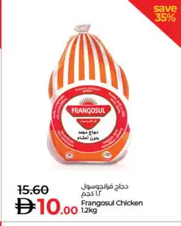 Lulu Hypermarket FRANGOSUL Frozen Whole Chicken offer