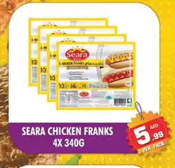 Night to Night Hypermarket SEARA Chicken Franks offer