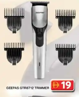 Grand Hyper Market GEEPAS Remover / Trimmer / Shaver offer
