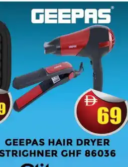 Al Madina GEEPAS Hair Appliances offer