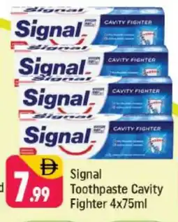 Shaklan SIGNAL Toothpaste offer