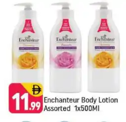Shaklan Enchanteur Body Lotion & Cream offer