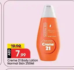 Mark & Save CREME 21 Body Lotion & Cream offer