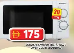 Grand Hyper Market SONASHI Microwave Oven offer