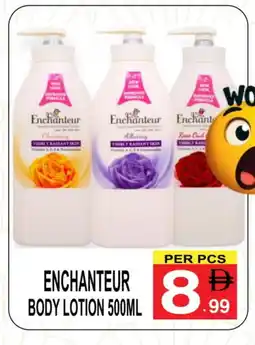 Friday Center Enchanteur Body Lotion & Cream offer