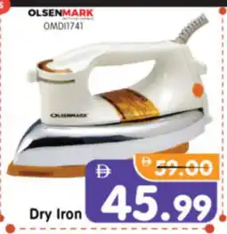 Al Madina Hypermarket OLSENMARK Ironbox offer