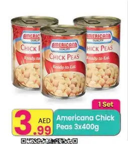 Everyday Center AMERICANA Chick Peas offer