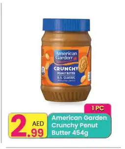 Everyday Center AMERICAN GARDEN Peanut Butter offer