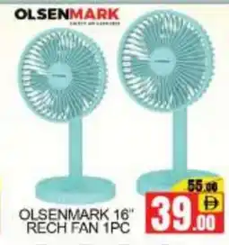 Mango Hypermarket LLC OLSENMARK Fan offer