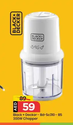 Mark & Save BLACK+DECKER Chopper offer