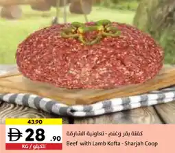 Sharjah Co-op Beef with Lamb Kofta offer
