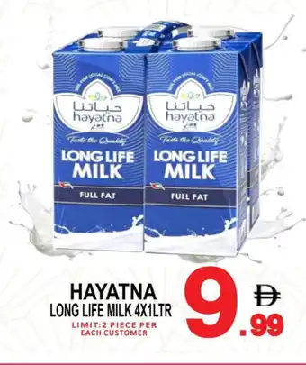 Friday Center HAYATNA Long Life / UHT Milk offer