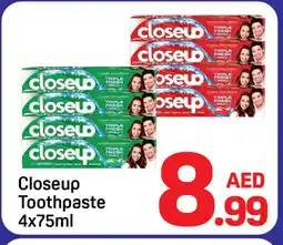 Day To Day CLOSE UP Toothpaste offer