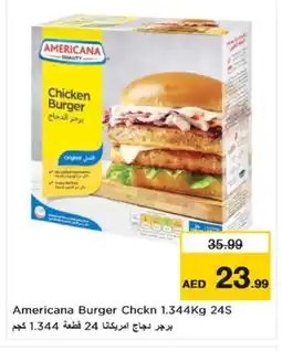 Nesto AMERICANA Chicken Burger offer