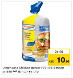 Last Chance AMERICANA Chicken Burger offer