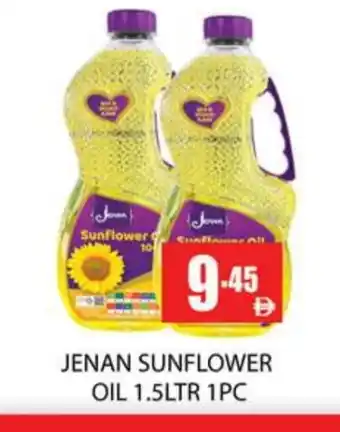 Zain Hypermarket JENAN Sunflower Oil offer