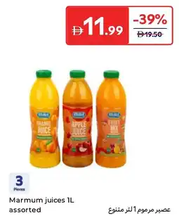 Carrefour Marmum juices assorted offer